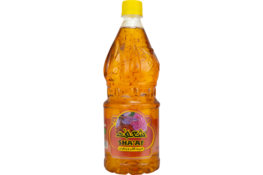 شربت گلاب زعفران